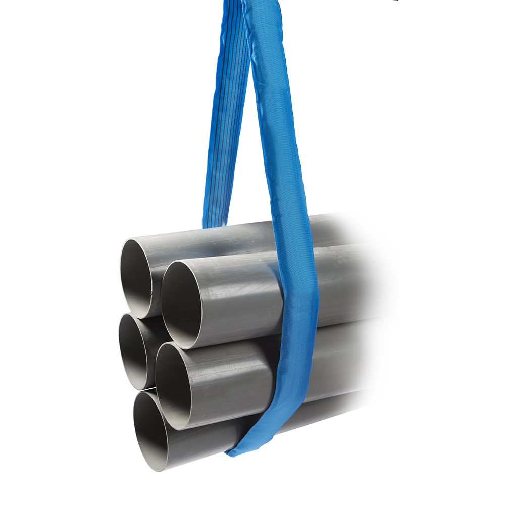 Rundschlingen EN 1492-2 mit Einfachmantel - Tragfähigkeit einfach direkt 8t