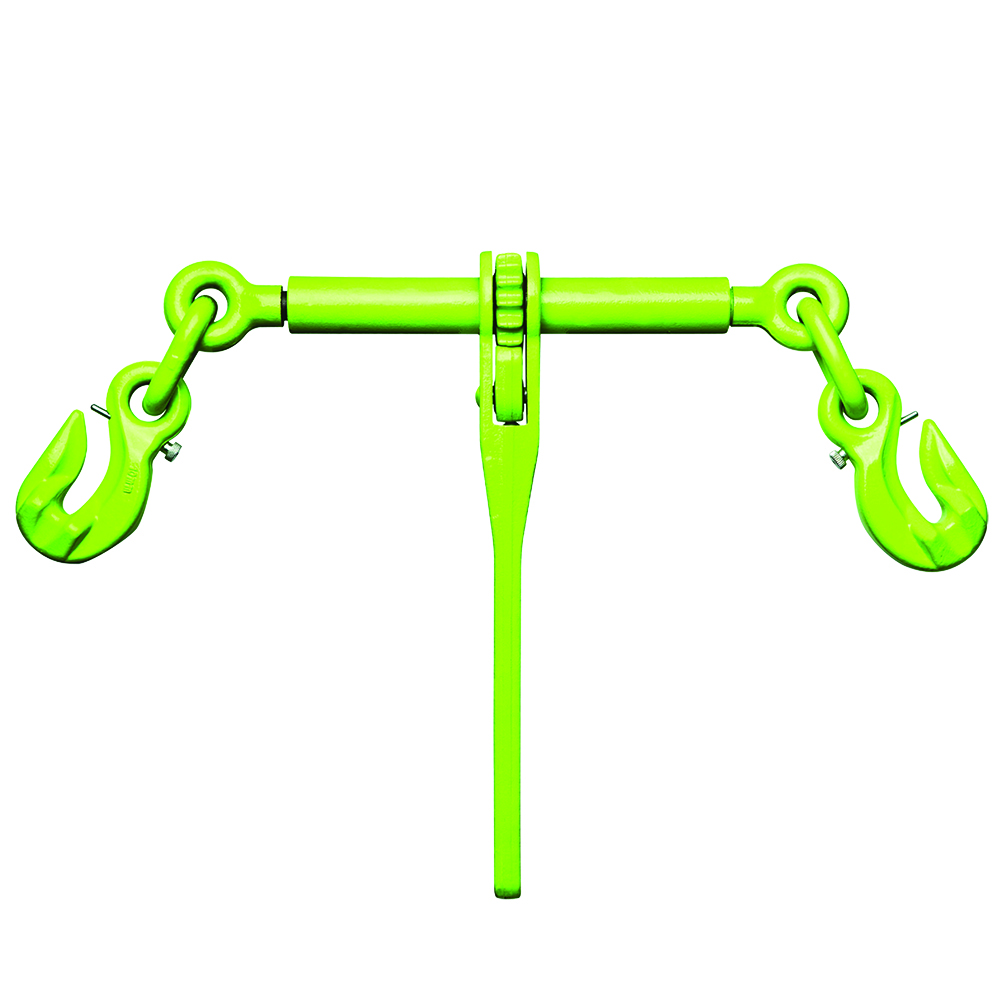 Ratschenlastenspanner mit kurzem Hebel und Verkürzungshaken - Güteklasse 10