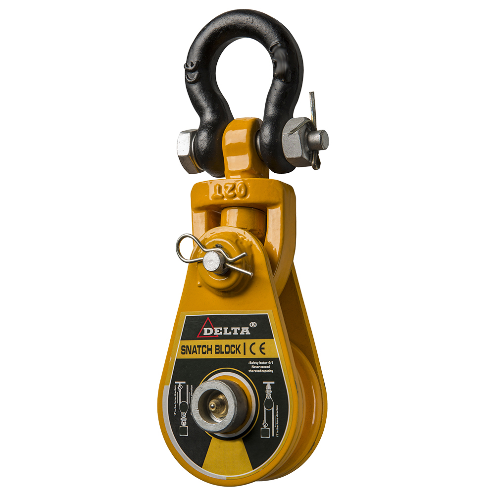 Umlenkrolle mit Schäkel